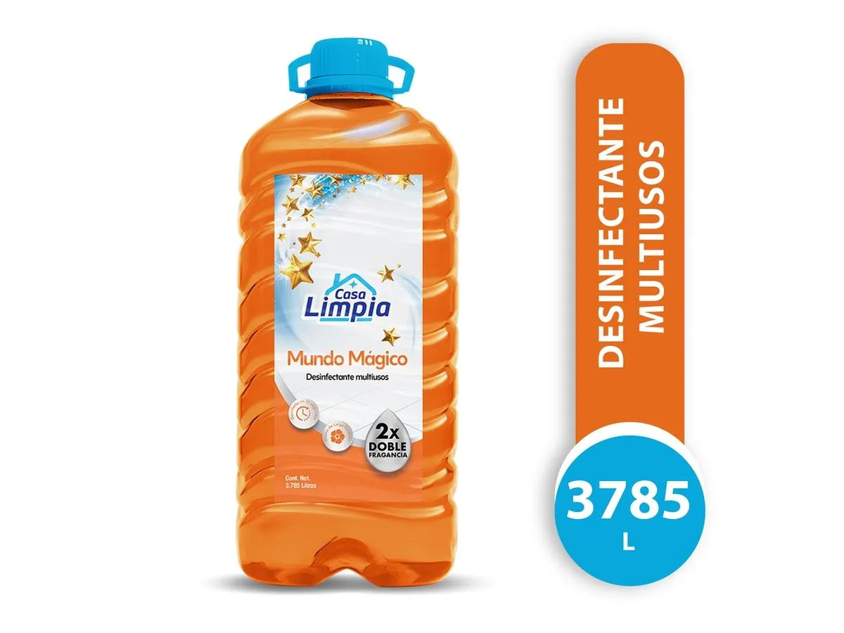 Desinfectante Casa Limpia Mundo Mágico 1 Galon