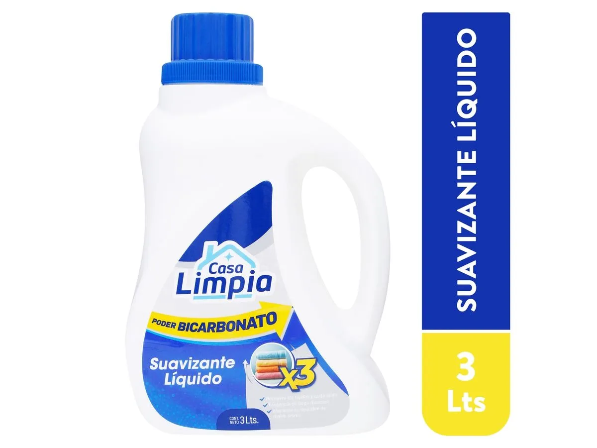 Suavizante Casa Limpia Galon 4x3l 1ga