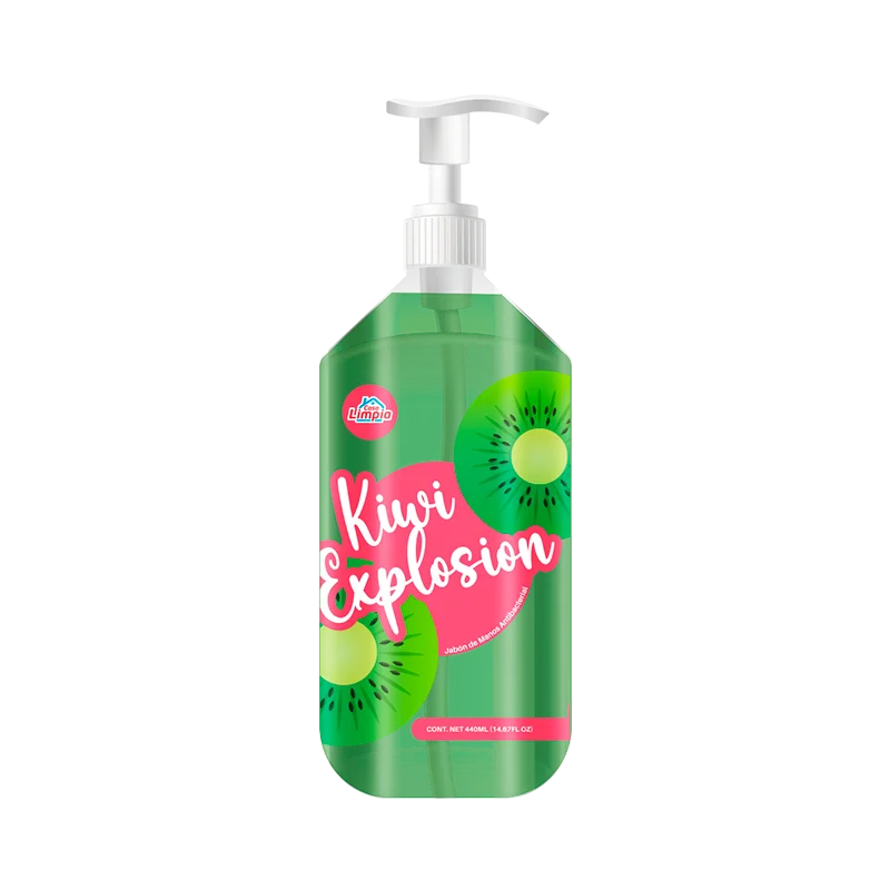Jabón Antibacterial para Manos Kiwi Explosion 400ml