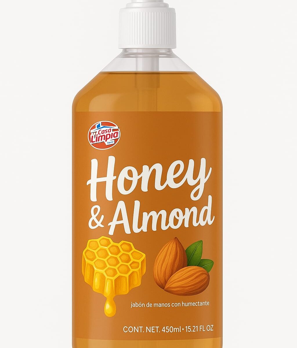 Jabón Antibacterial para Manos Honey & almond 400ml